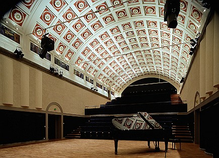 Salen på Vestjysk Musikkonservatorium